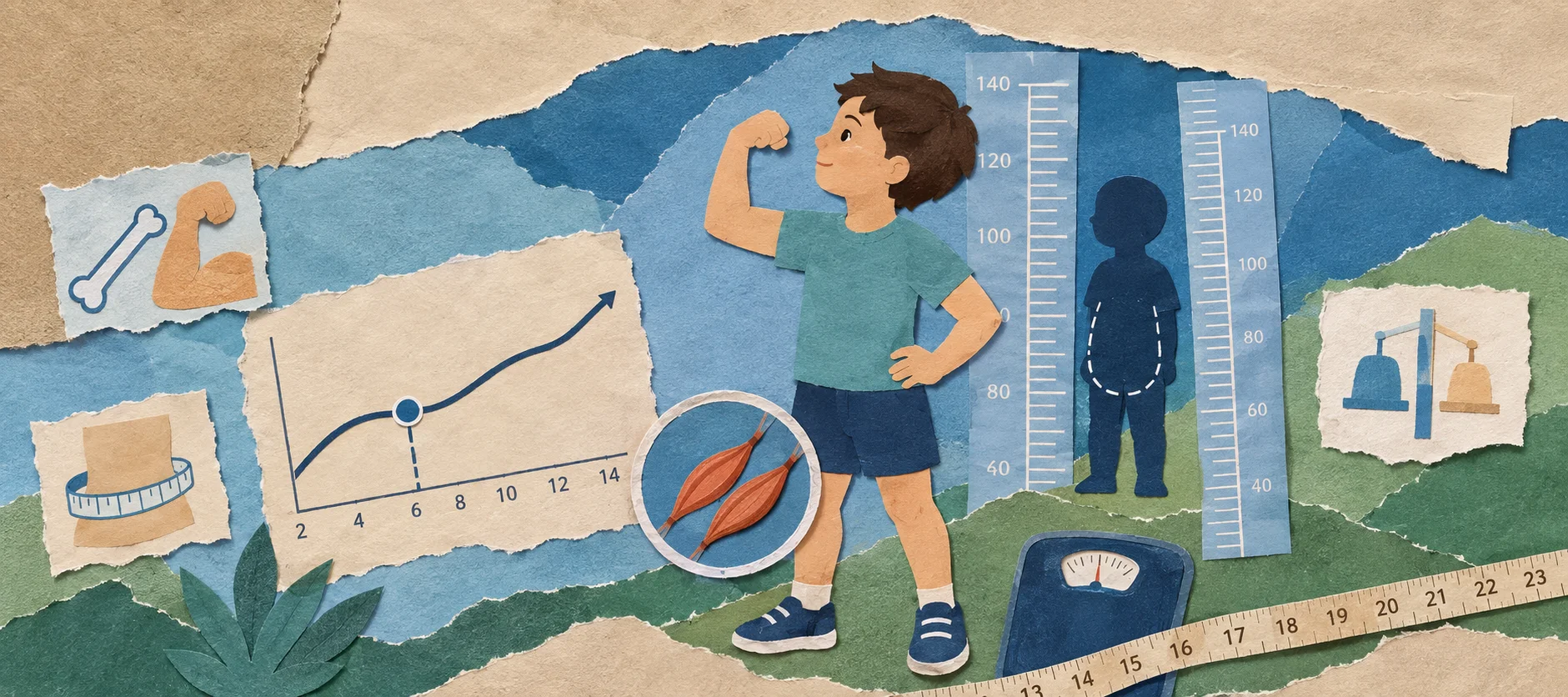 Quel peso che aumenta a sei anni non è l'inizio dell'obesità: è il bambino che mette muscolo